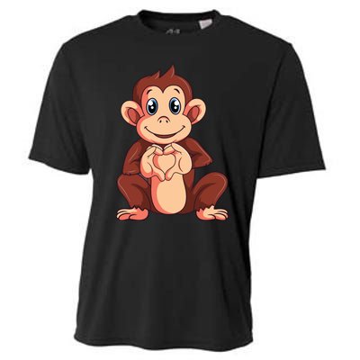 Monkey Lover Cooling Performance Crew T-Shirt