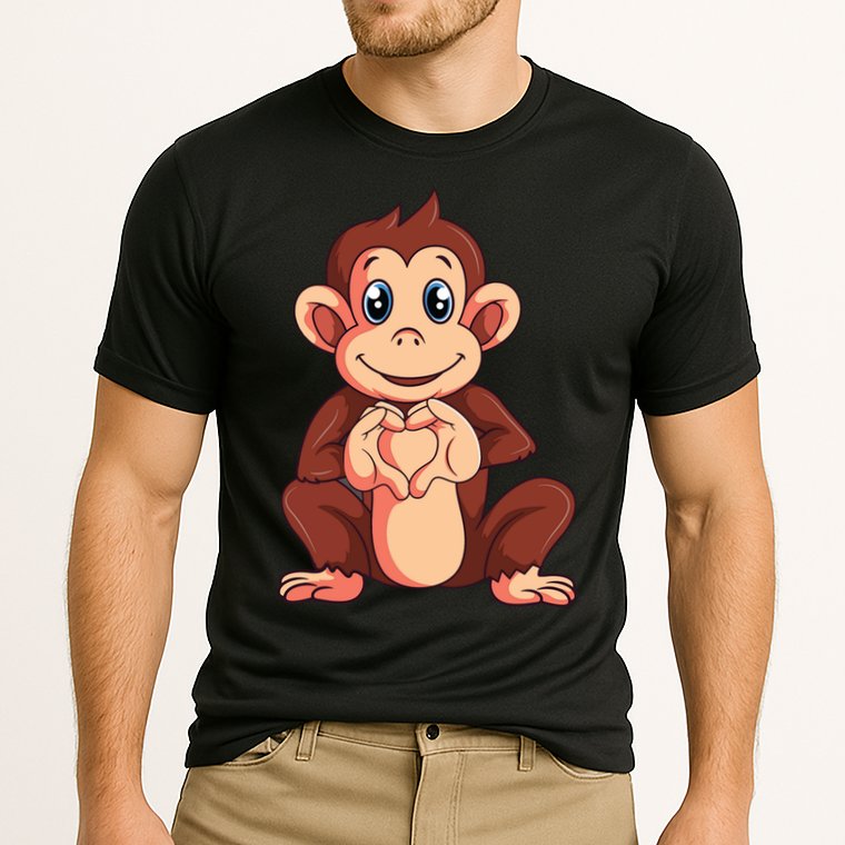 Monkey Lover Performance Shirt