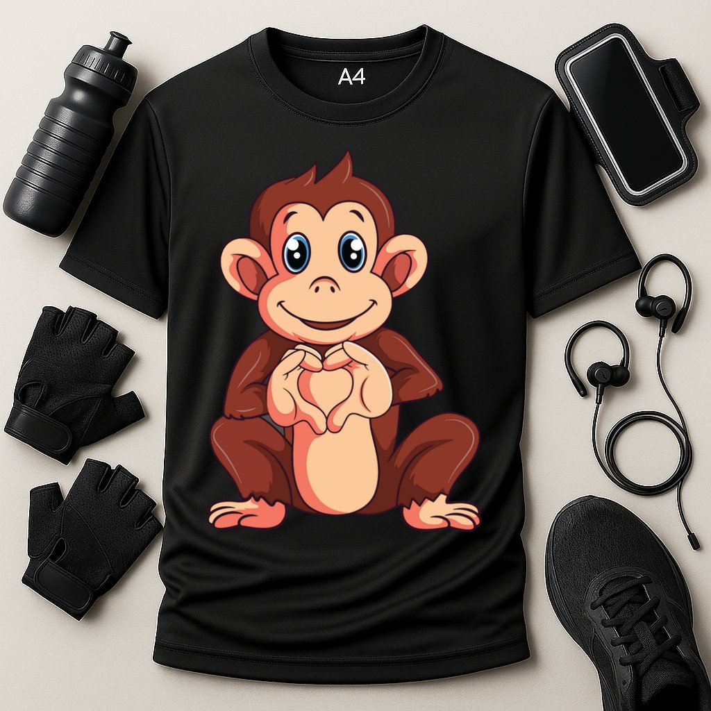 Monkey Lover Performance Shirt