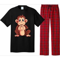 Monkey Lover Pajama Set