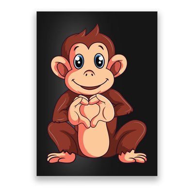 Monkey Lover Poster