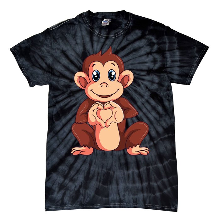 Monkey Lover Tie-Dye T-Shirt