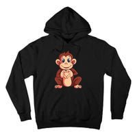 Monkey Lover Tall Hoodie