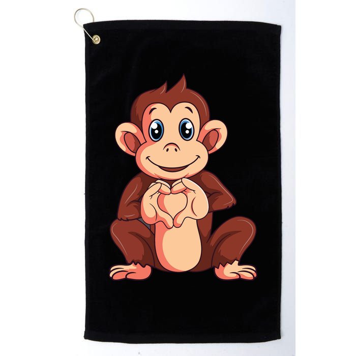 Monkey Lover Golf Towel