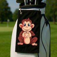 Monkey Lover Golf Towel