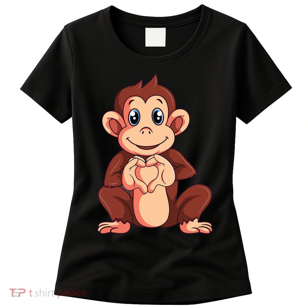 Monkey Lover Womens T-Shirt