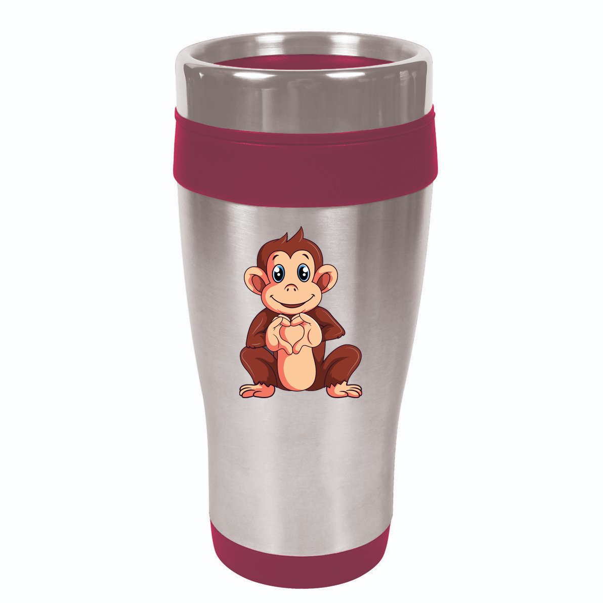 Monkey Lover 16oz Travel Tumbler
