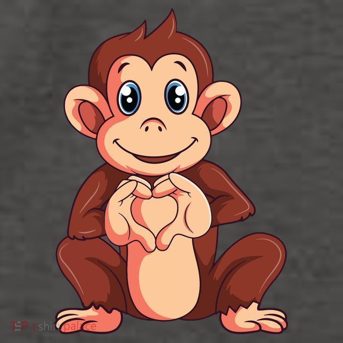 Monkey Lover Vector Backpack