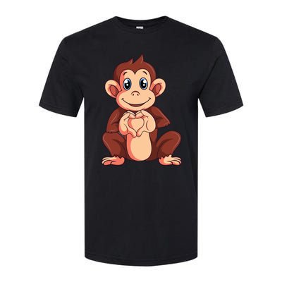 Monkey Lover Softstyle CVC T-Shirt