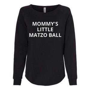 MommyS Little Matzo Ball Womens California Wash Sweatshirt