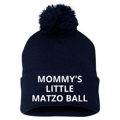 MommyS Little Matzo Ball Pom Pom 12in Knit Beanie