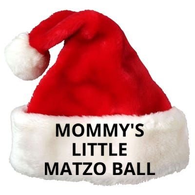 MommyS Little Matzo Ball Premium Christmas Santa Hat