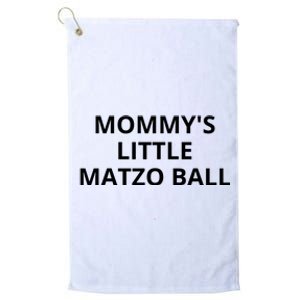 MommyS Little Matzo Ball Platinum Collection Golf Towel