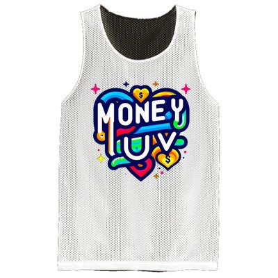 Money Luv Mesh Reversible Basketball Jersey Tank