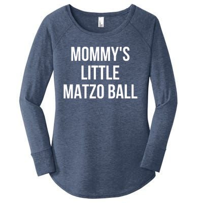 MommyS Little Matzo Ball Women's Perfect Tri Tunic Long Sleeve Shirt