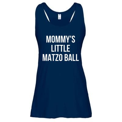 MommyS Little Matzo Ball Ladies Essential Flowy Tank