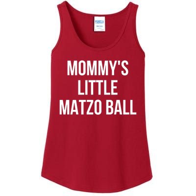 MommyS Little Matzo Ball Ladies Essential Tank