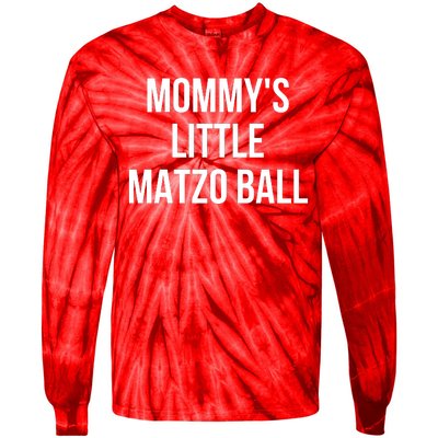 MommyS Little Matzo Ball Tie-Dye Long Sleeve Shirt