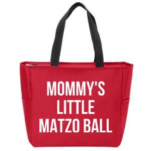 MommyS Little Matzo Ball Zip Tote Bag