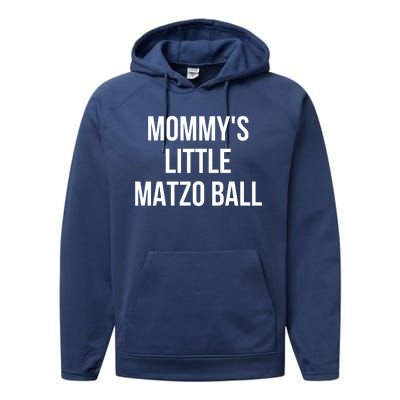 MommyS Little Matzo Ball Performance Fleece Hoodie