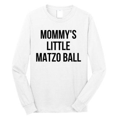 MommyS Little Matzo Ball Long Sleeve Shirt