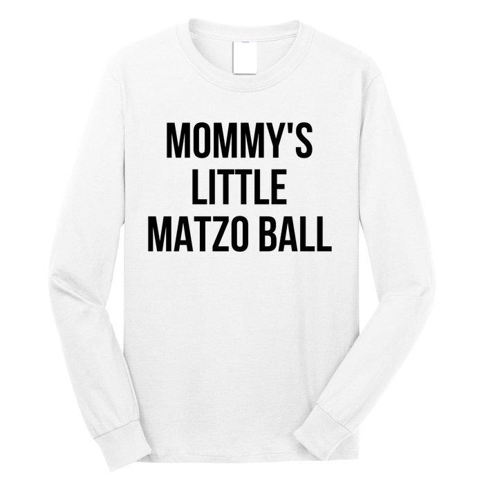 MommyS Little Matzo Ball Long Sleeve Shirt