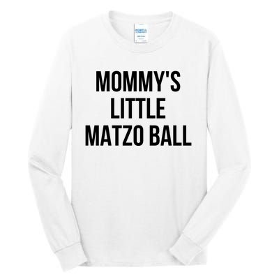 MommyS Little Matzo Ball Tall Long Sleeve T-Shirt