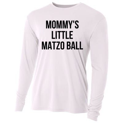 MommyS Little Matzo Ball Cooling Performance Long Sleeve Crew