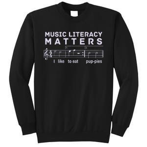 Music Literacy Matters Puppies Song Sweatshirt