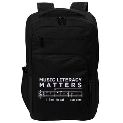 Music Literacy Matters Puppies Song Impact Tech Backpack