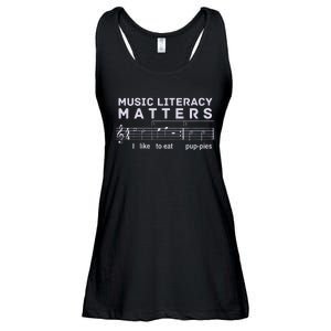 Music Literacy Matters Puppies Song Ladies Essential Flowy Tank