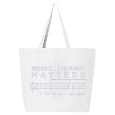 Music Literacy Matters Puppies Song 25L Jumbo Tote