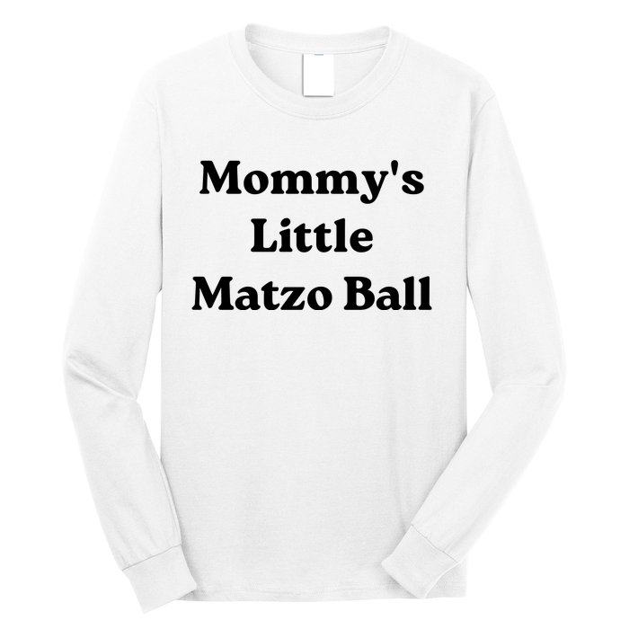 MommyS Little Matzo Ball Long Sleeve Shirt