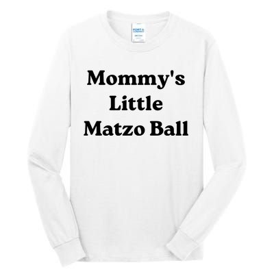 MommyS Little Matzo Ball Tall Long Sleeve T-Shirt