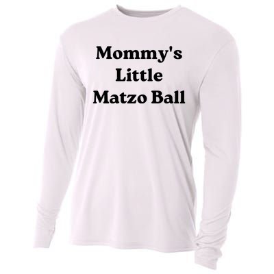 MommyS Little Matzo Ball Cooling Performance Long Sleeve Crew