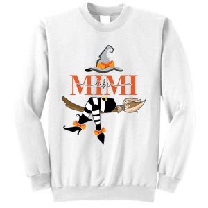 Mimi Life Mimi Witch Halloween Cute Costume Sweatshirt