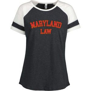 Maryland Law Maryland Bar Graduate Gift Lawyer College Meaningful Gift Enza Ladies Jersey Colorblock Tee