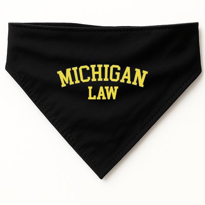 Michigan Law Michigan Bar Graduate Gift Lawyer College Gift USA-Made Doggie Bandana