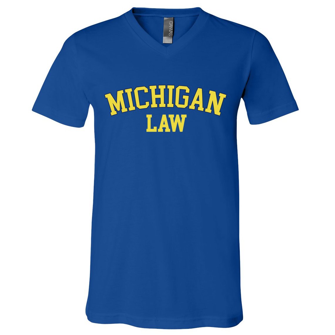 Michigan Law Michigan Bar Graduate Gift Lawyer College Gift V-Neck T-Shirt