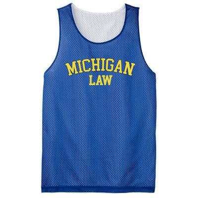 Michigan Law Michigan Bar Graduate Gift Lawyer College Gift Mesh Reversible Basketball Jersey Tank