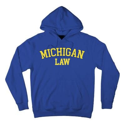 Michigan Law Michigan Bar Graduate Gift Lawyer College Gift Tall Hoodie