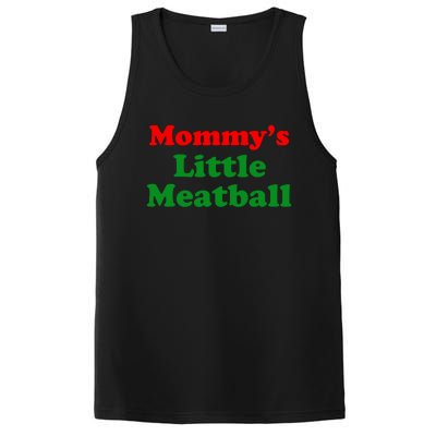 Mommys Little Meatball Funny Italian Joke PosiCharge Competitor Tank