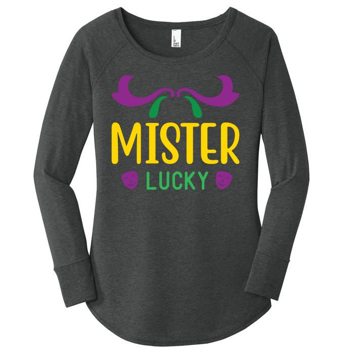 Mister Lucky Women's Perfect Tri Tunic Long Sleeve Shirt