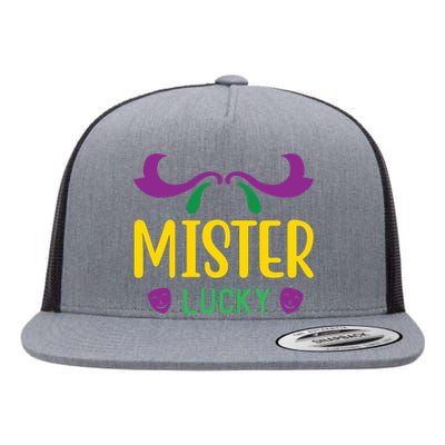 Mister Lucky Flat Bill Trucker Hat