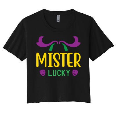 Mister Lucky Women's Crop Top Tee