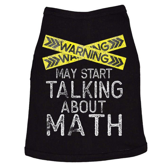 Math Lover Mathematics Math Student Funny Math  Doggie Tank