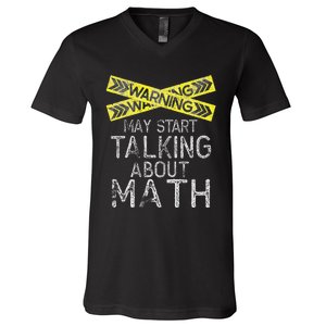 Math Lover Mathematics Math Student Funny Math  V-Neck T-Shirt