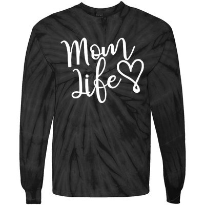 Mom Life Tie-Dye Long Sleeve Shirt