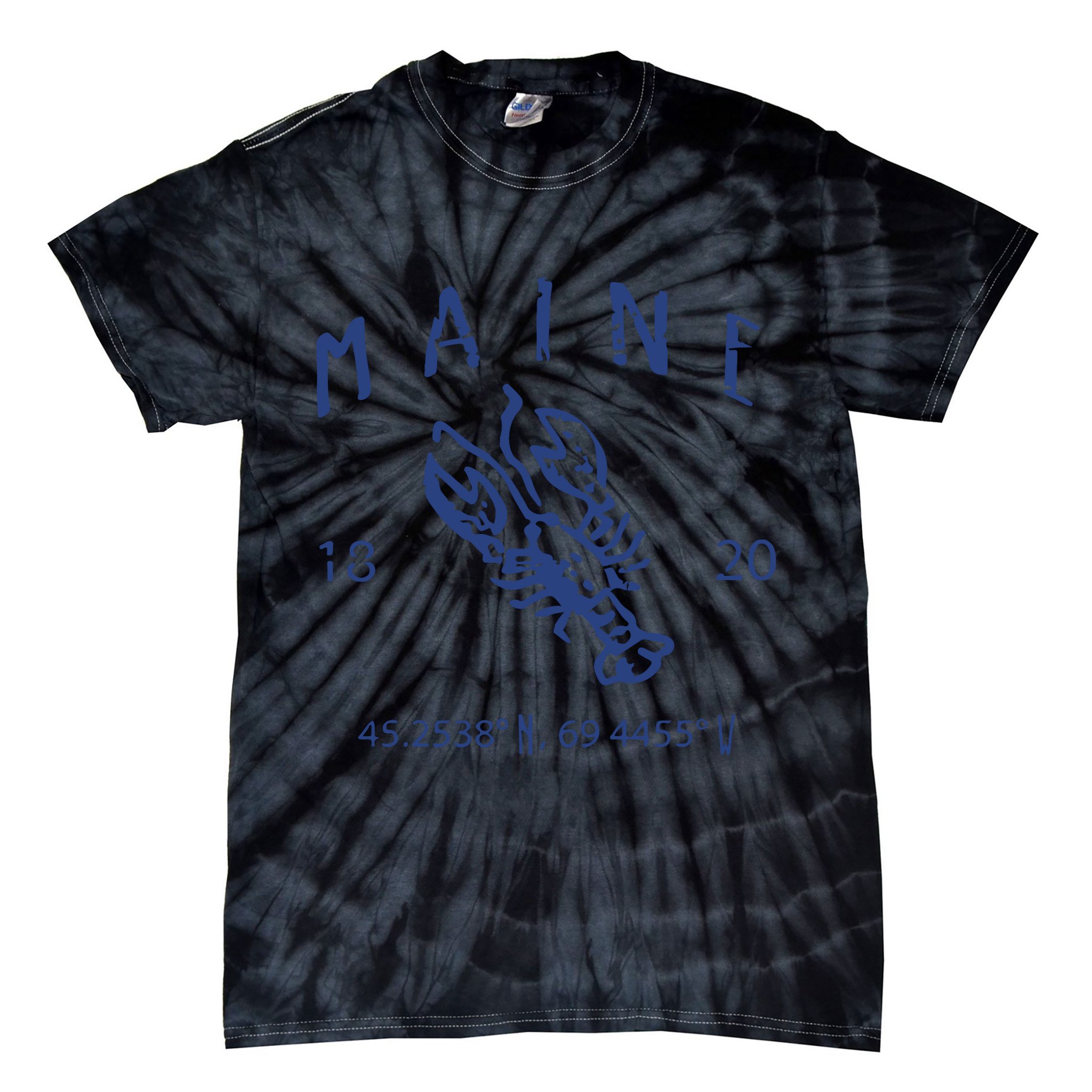 Maine Lobster Tie-Dye T-Shirt