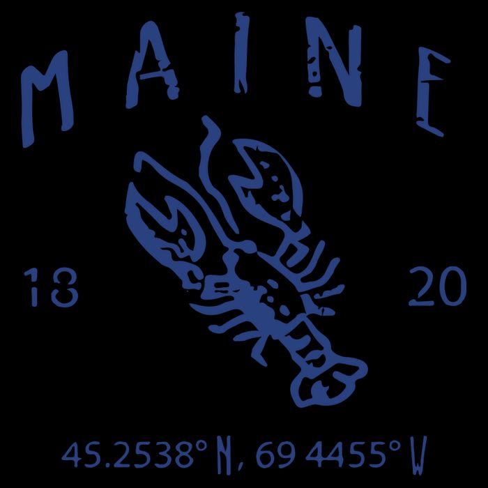 Maine Lobster Zip Tote Bag
